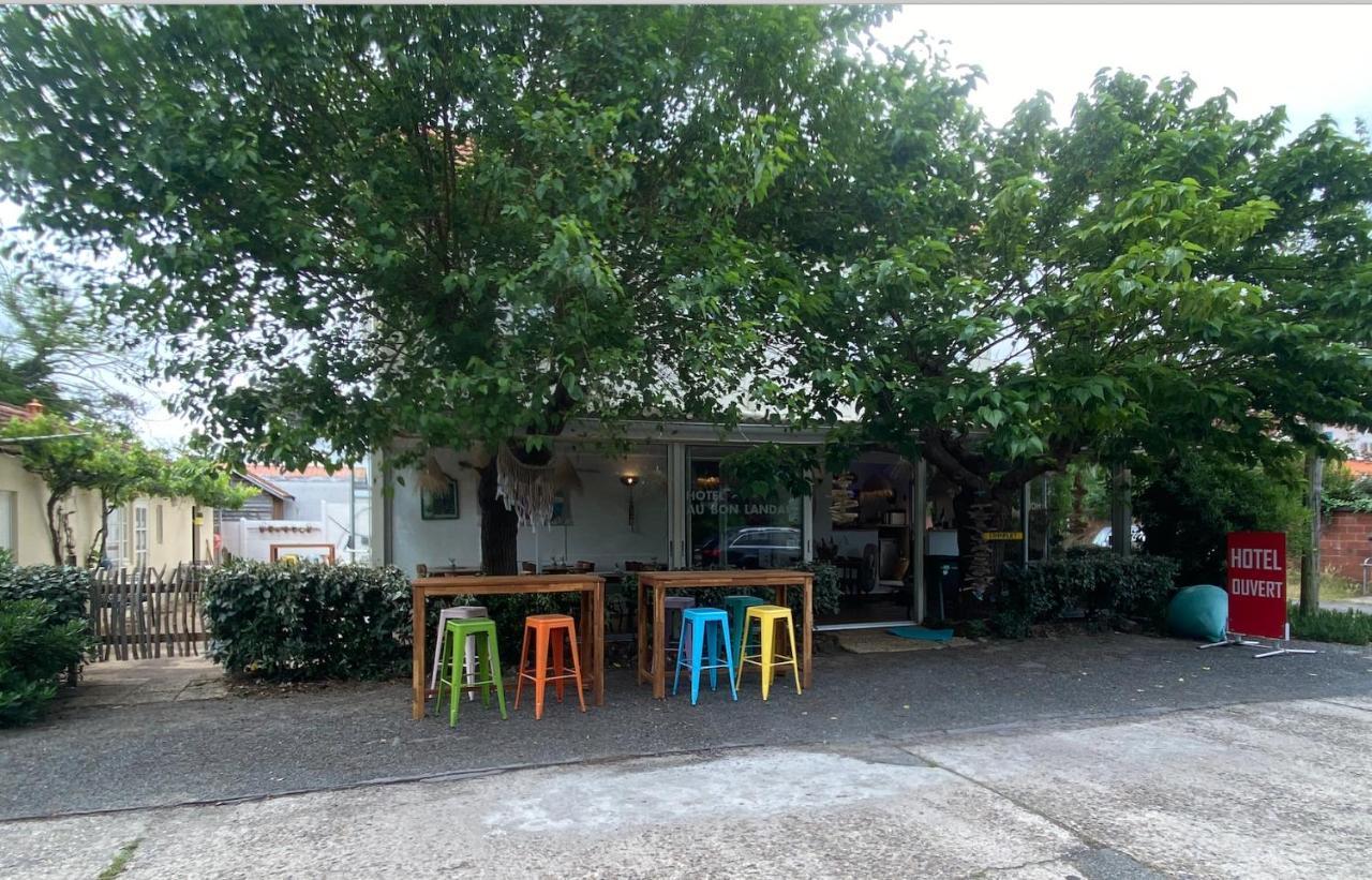 Hotel Au Bon Landais Biscarrosse-Plage Ngoại thất bức ảnh